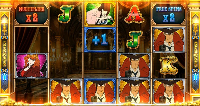 FREE GAME 藍框說明-魯邦三世