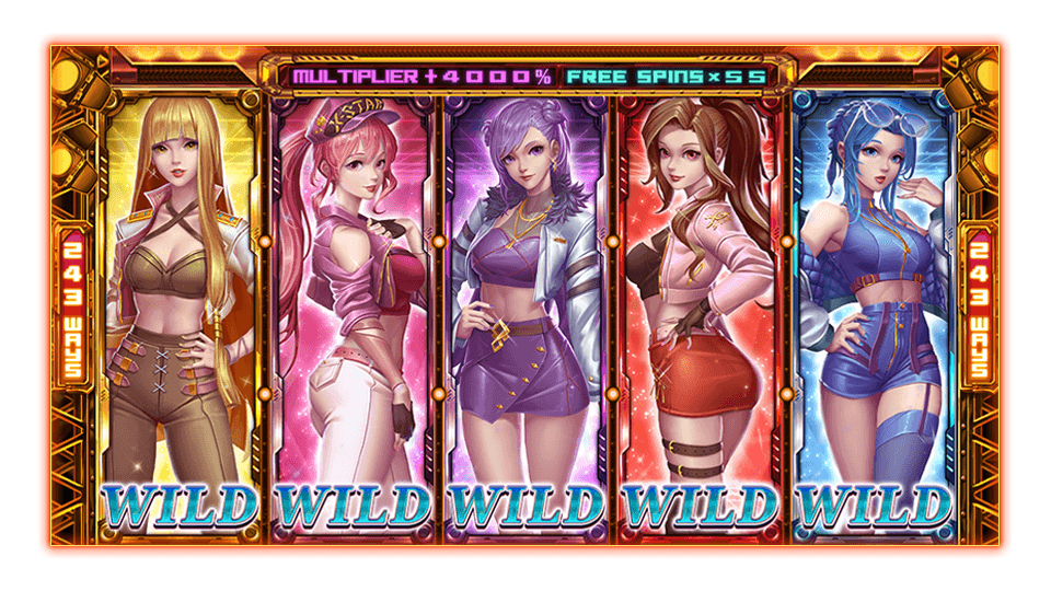 FREE GAME 角色 WILD 機制說明-X-Stars
