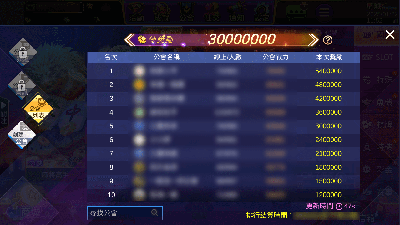 公會總獎金介紹