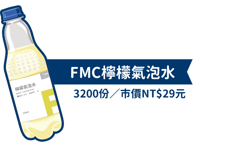 FMC檸檬氣泡水