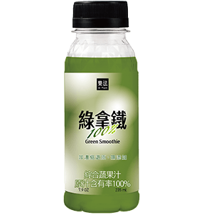 樂法100%純果汁-綠拿鐵