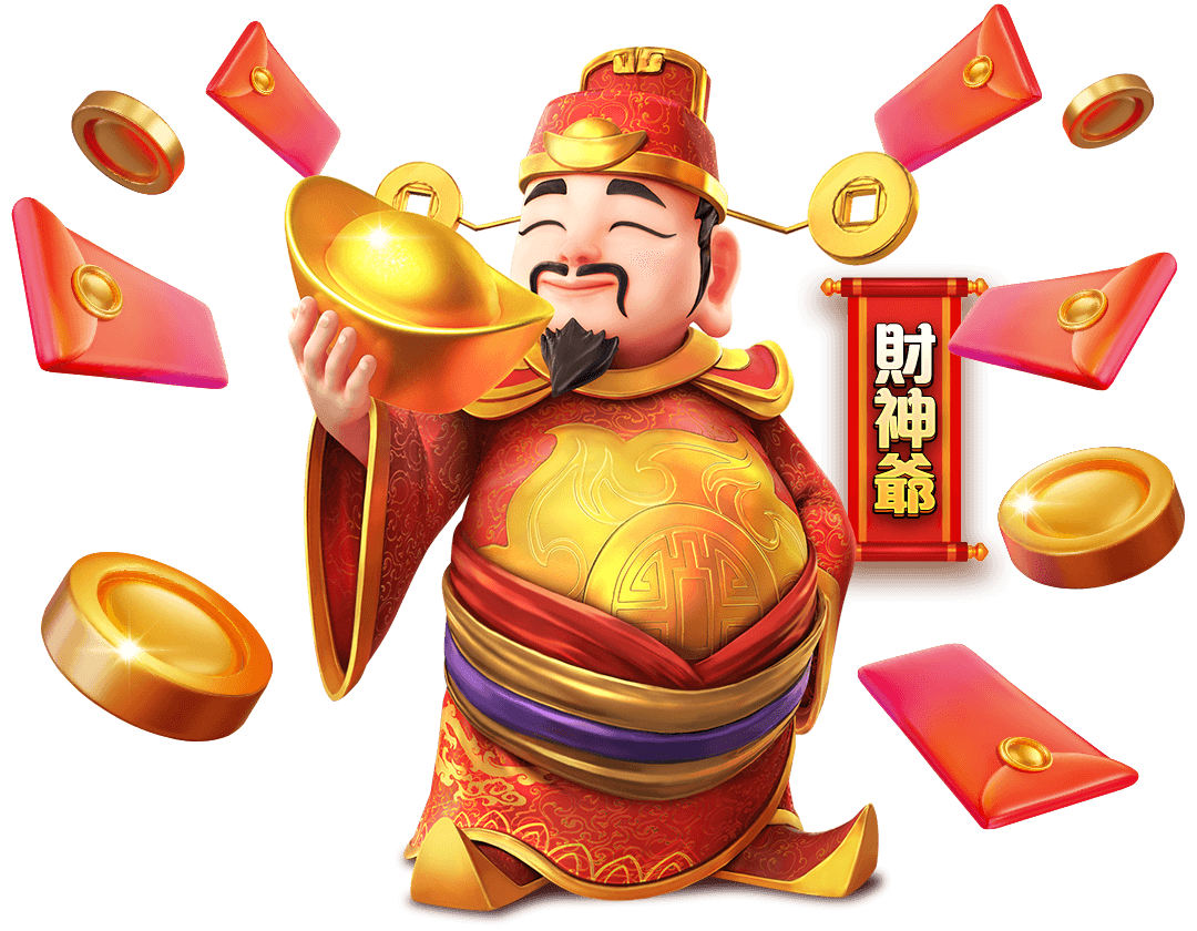 財神爺角色圖-鯊很大